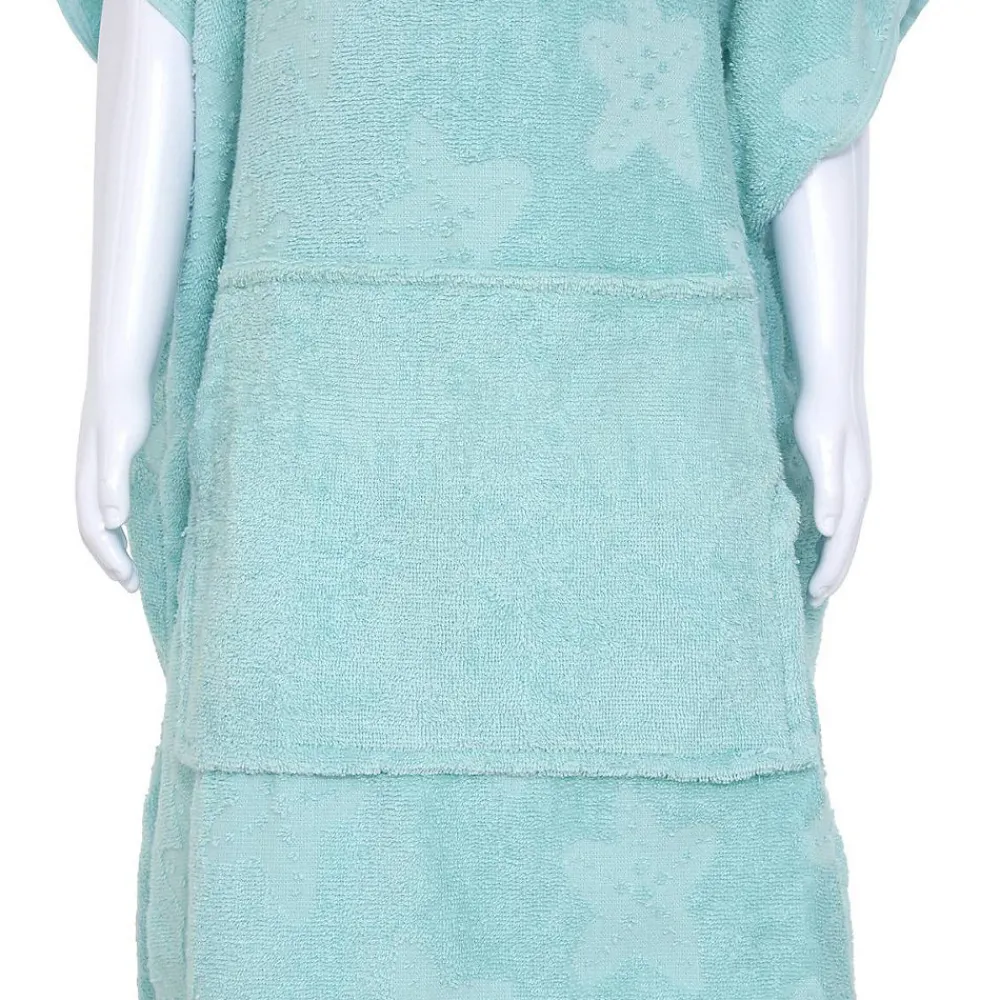 Set Cape et Gant de bain Enfant Orta 92x50 cm Bleu - Atmosphera>Atmosphera Créateur D'Intérieur Clearance