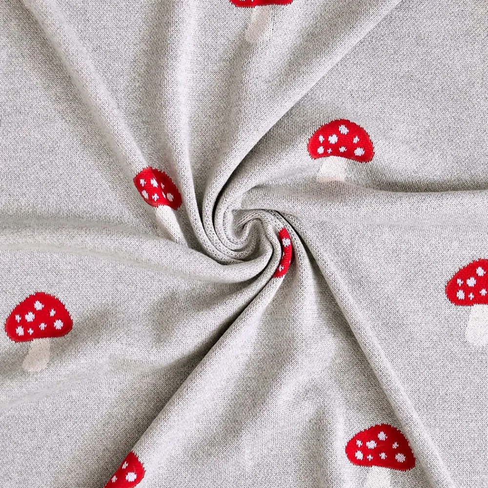 Sevira Kids Couverture en coton bio CHAMPI* Couverture