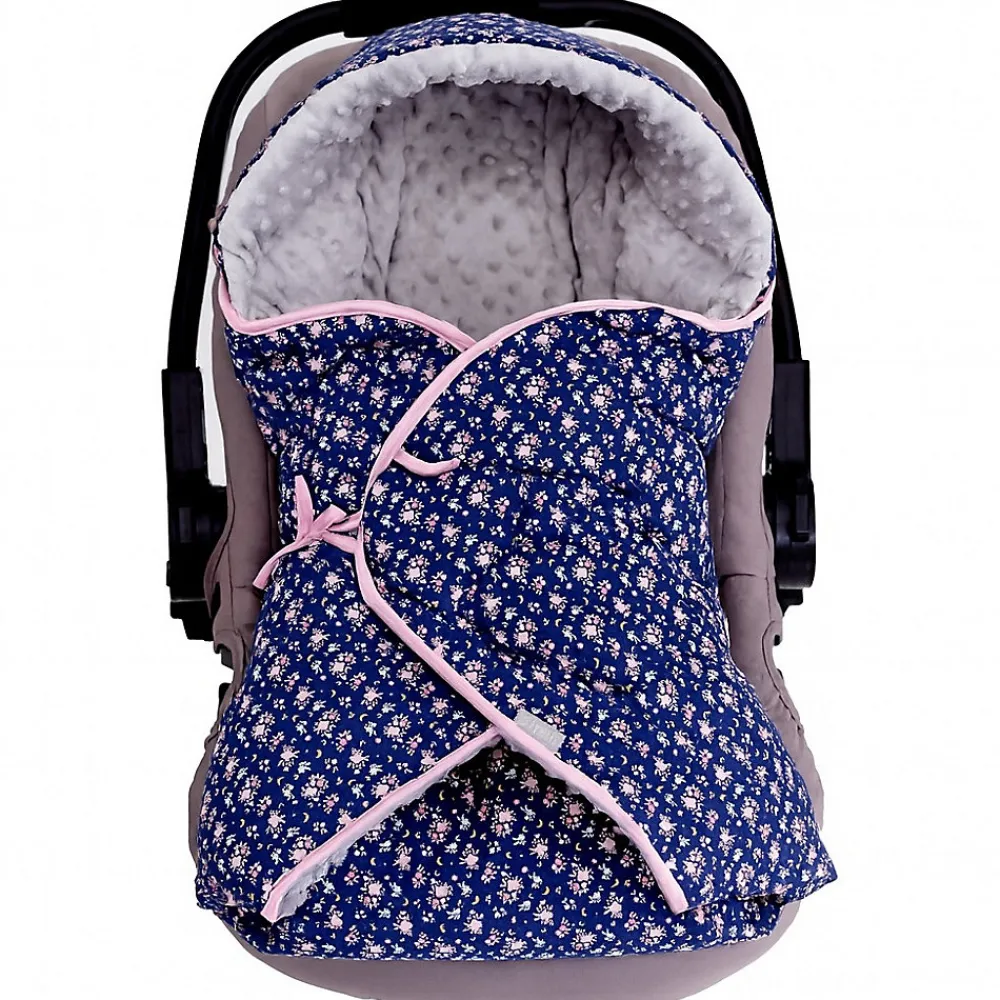 Couverture enveloppante réversible FLORE>Sevira Kids Online