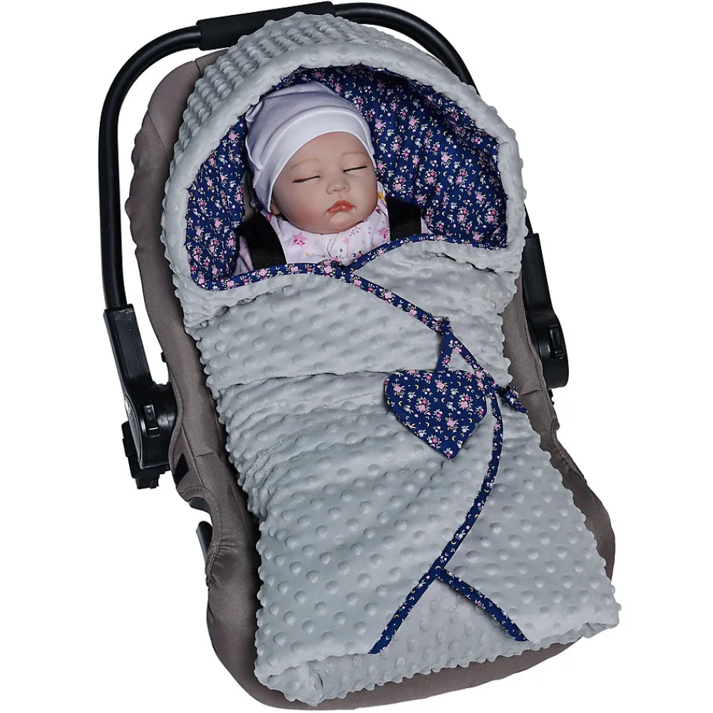 Couverture enveloppante réversible FLORE>Sevira Kids Online