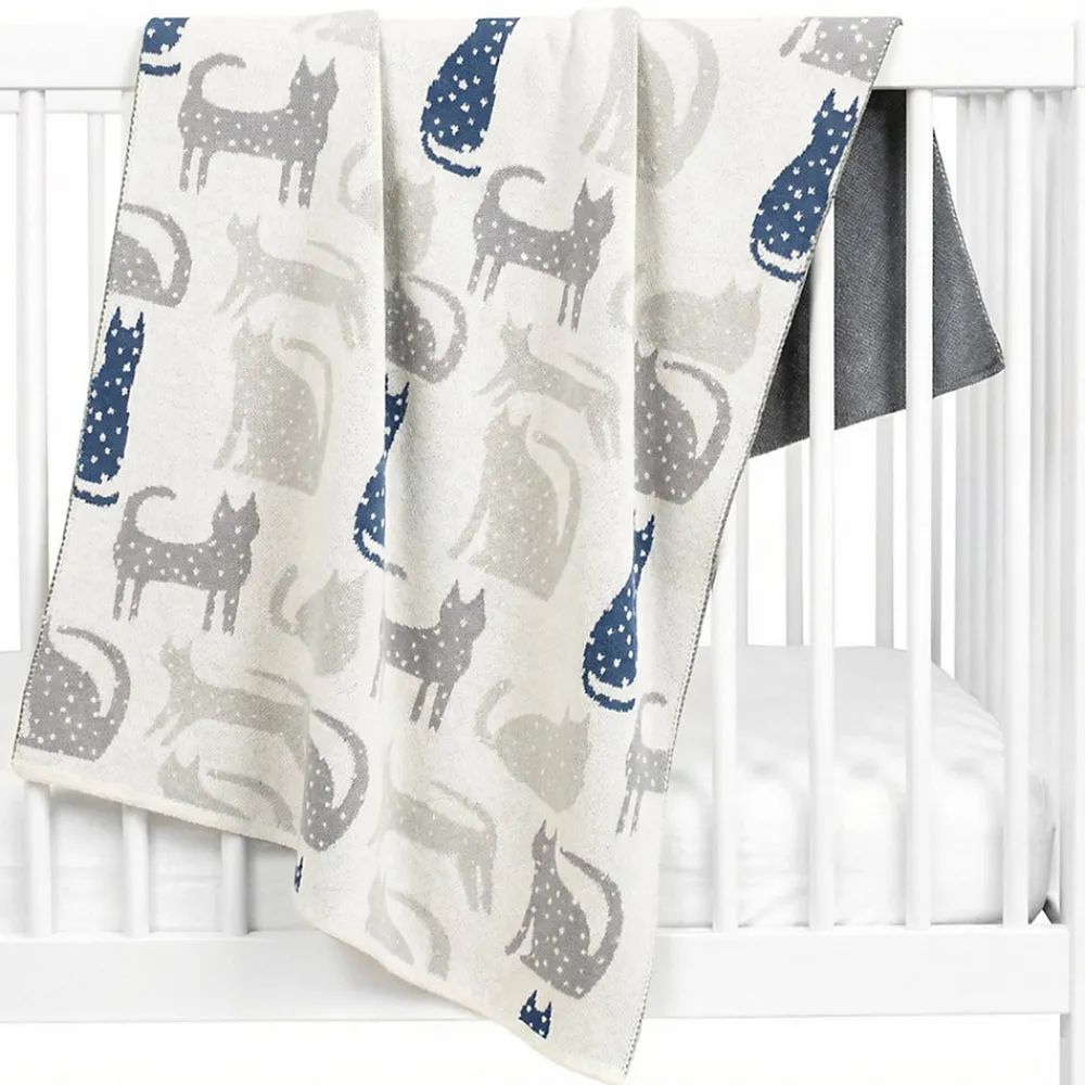 Couverture en coton bio Gots Chat>Sevira Kids Online