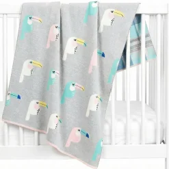 Couverture en coton bio Gots TOUCAN>Sevira Kids New