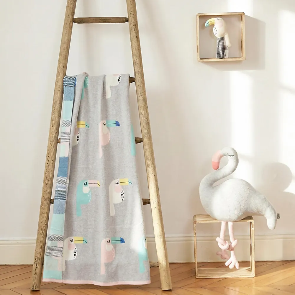 Couverture en coton bio Gots TOUCAN>Sevira Kids New