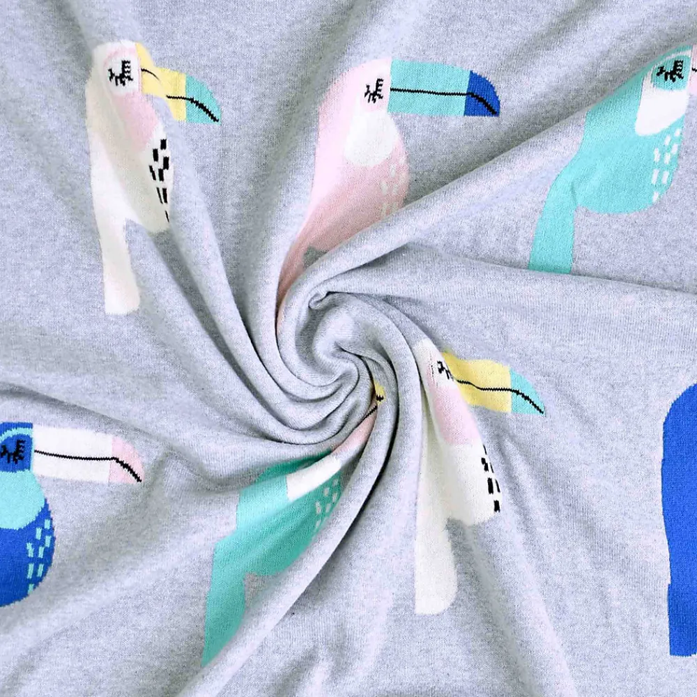 Couverture en coton bio Gots TOUCAN>Sevira Kids New
