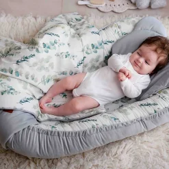 Couverture plaid réversible Eucalyptus>Sevira Kids Sale