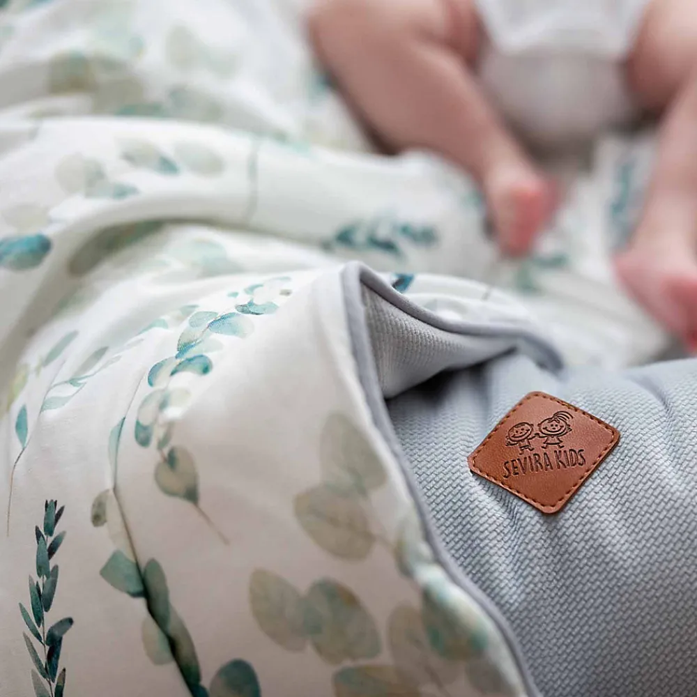 Couverture plaid réversible Eucalyptus>Sevira Kids Sale