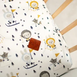Couverture réversible en minky Eskimo><noscript><img width=