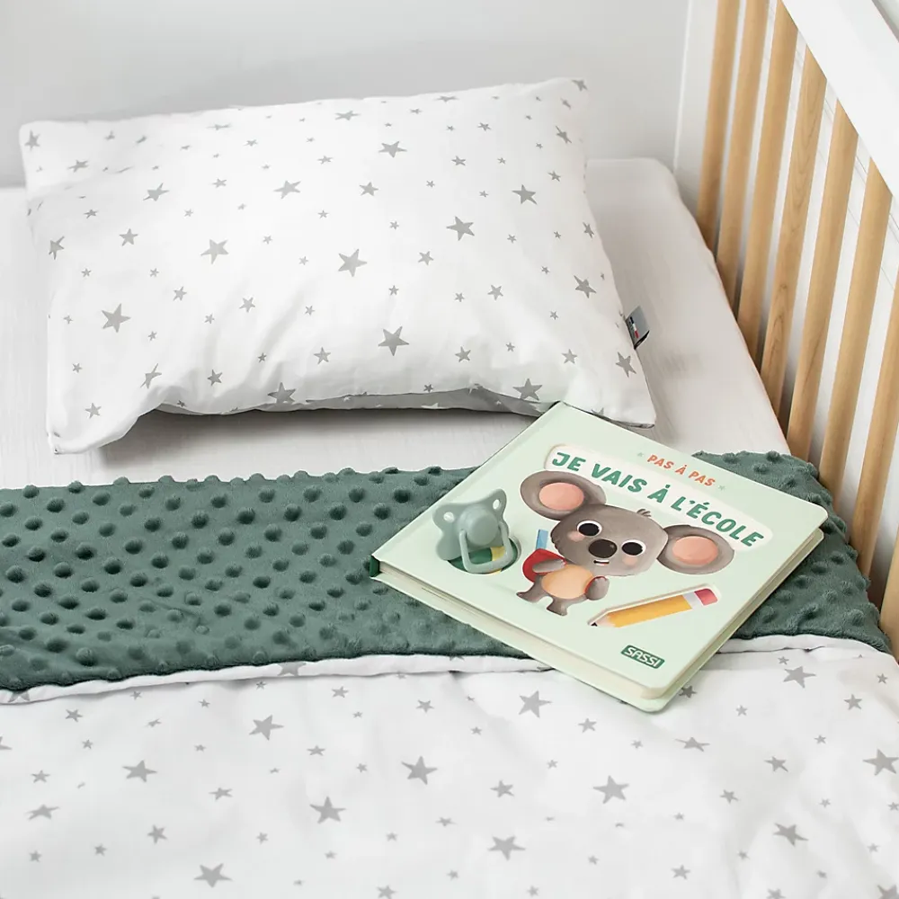 Sevira Kids Couverture réversible et ultra douce STELLA* Couverture