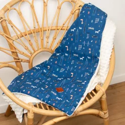 Couverture réversible en minky New York>Sevira Kids Clearance
