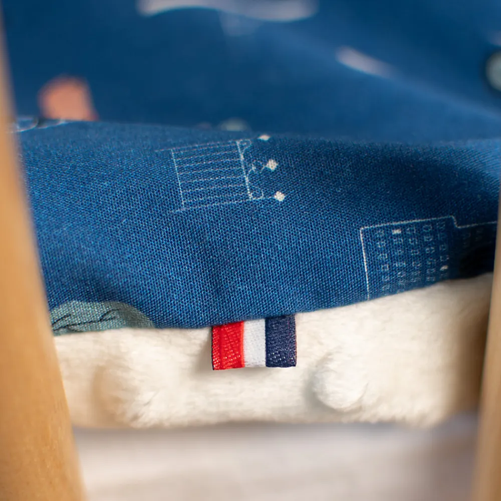Couverture réversible en minky New York>Sevira Kids Clearance