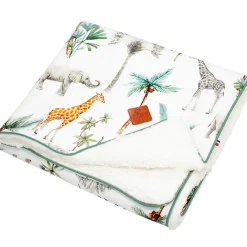 Couverture réversible en sherpa Safari>Sevira Kids Online