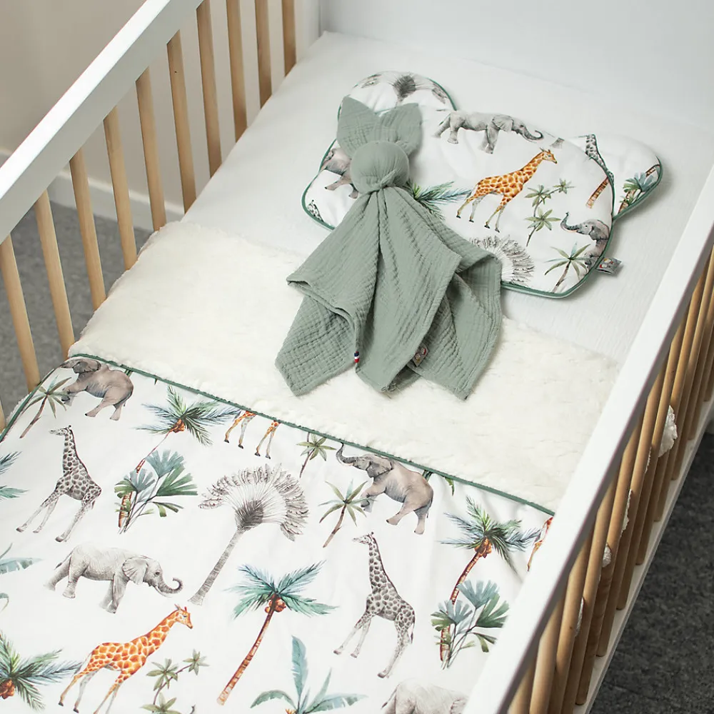 Couverture réversible en sherpa Safari>Sevira Kids Online
