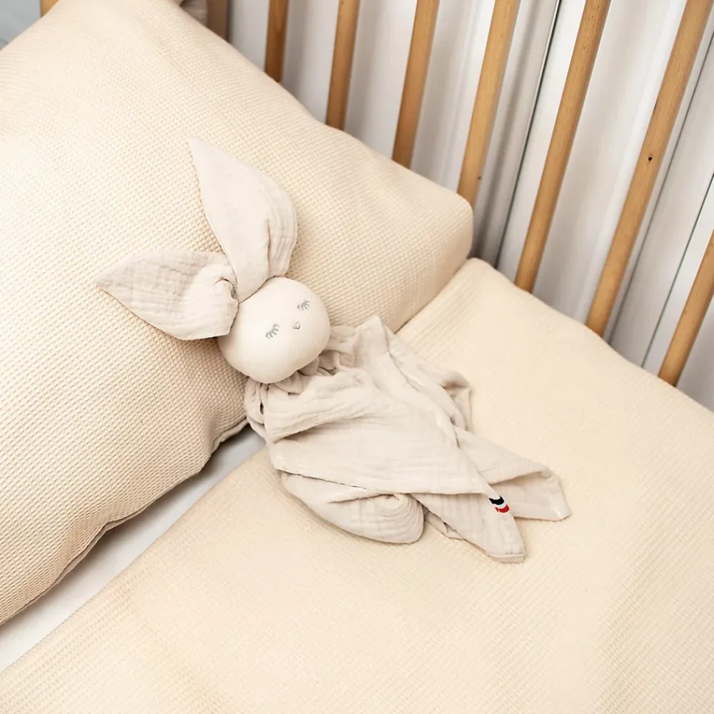 Sevira Kids Couverture été en coton nid d'abeille* Couverture