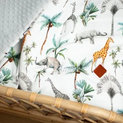 Sevira Kids Grand plaid couverture réversible en minky Safari* Couverture