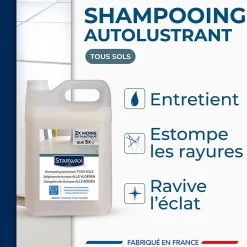 Shampoing brillant sols carrelés 5L>Starwax Best