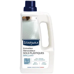 Shampoing raviveur sols plastiques 1L>Starwax New