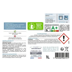 Shampoing raviveur sols plastiques 1L>Starwax New