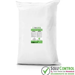 Tout Pour Les Nuisibles SOLU'CONTROL - 25 Kg de Bicarbonate de Soude Multi Usages, Maison et Jardin, 100% Naturel, Sachet Zip refermable* Désodorisant Et Parfum D'Ambiance
