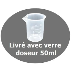 Tout Pour Les Nuisibles SOLU'CONTROL - Kit complet Savon Noir Naturel Concentré UAB 250 ml + Pulvérisateur de 2 L - Nettoyant Feuilles et Enlève Miellat* Seau, Bassine, Récipient De Ménage