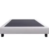 Sommier à lattes avec pieds CELY, tapissier en bois massif couleur gris-longueur 200 x largeur 160 cm>Juanio Discount
