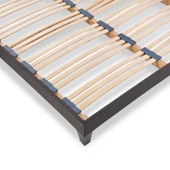 Sommier à lattes en bois Kit15 200x220 cm Coloris Gris anthracite Livré en kit><noscript><img width=