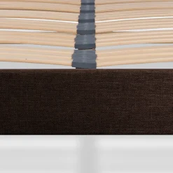 Sommier à lattes en bois Lumière 140x190 cm Coloris Marron Livré en kit><noscript><img width=