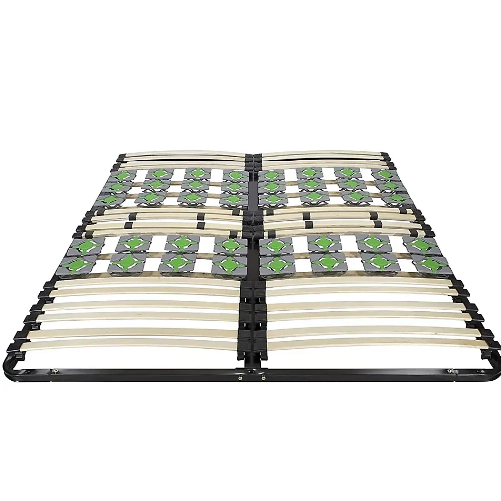 Monmobilierdesign Sommier à Lattes Ergonomique Avec Plots De Soutien 160x200 Cm* Sommier