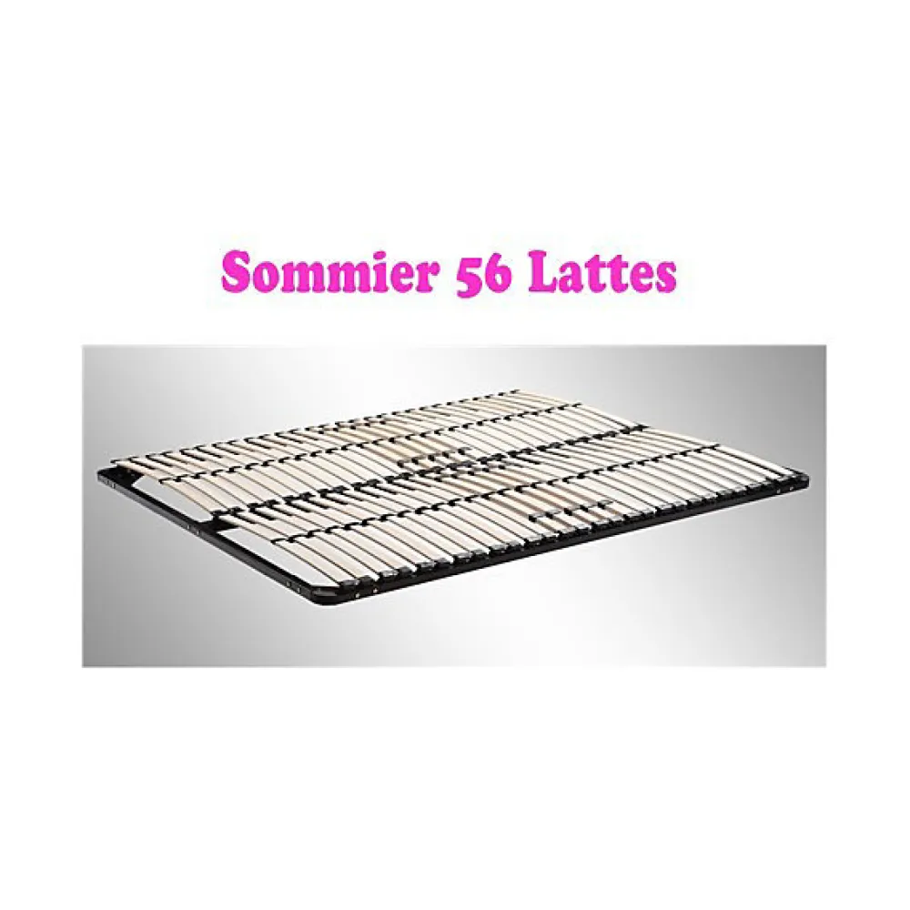 Sommier à lattes multiplis résistant fermeté réglable 180X200 cm>Paolo Collaner Discount