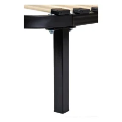 Kosmi Sommier à Lattes 160x200 cm sur Pieds pour lit 2 Places 7 Pieds 40 Lattes en Bois multiplis sommier en kit à Monter (160x200)* Sommier