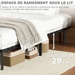 Sommier à lattes 140x190 cm, 2x16 rangs, incl. 9 repose-pieds><noscript><img width=