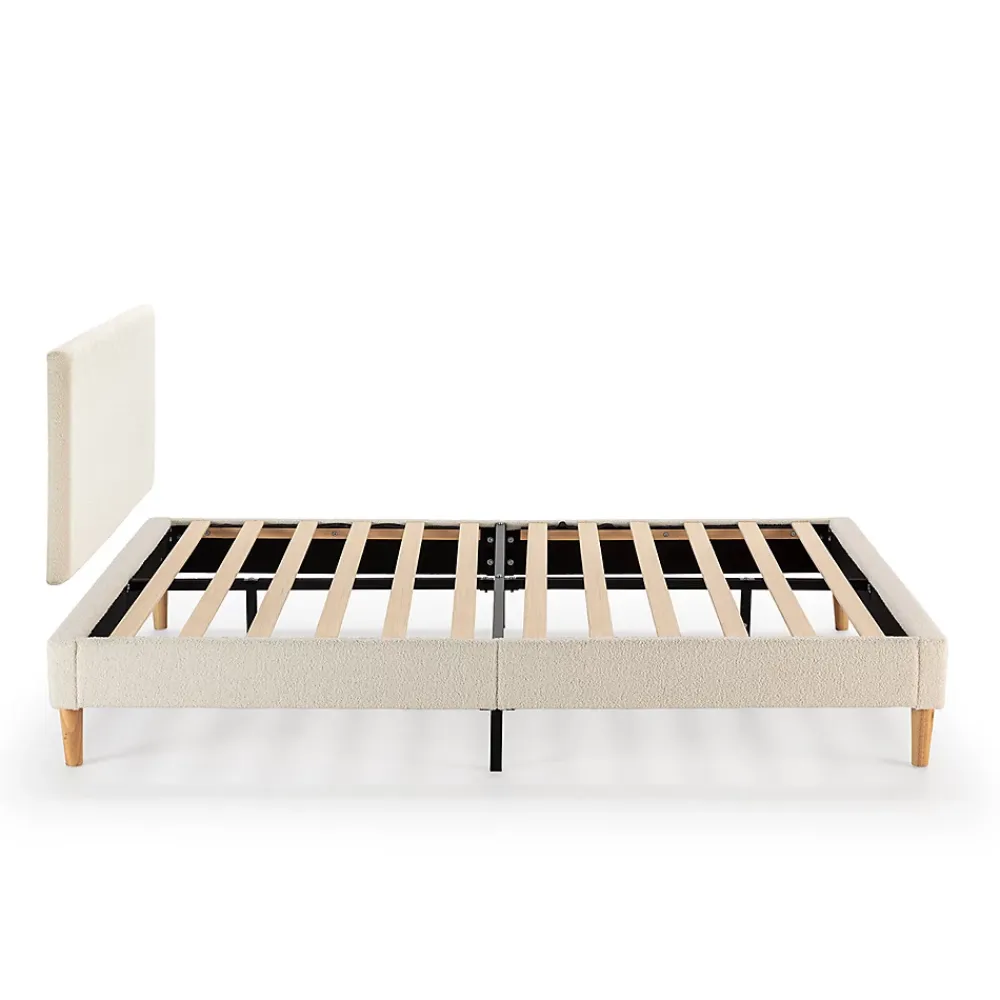 Vs Venta-Stock Sommier + tête de lit Niebla 140x200 cm Beige* Sommier