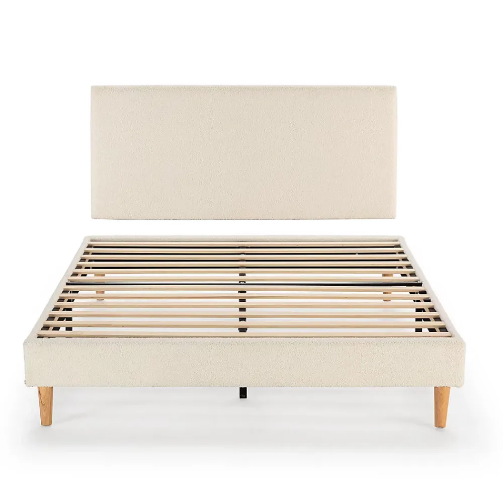 Vs Venta-Stock Sommier + tête de lit Niebla 140x200 cm Beige* Sommier