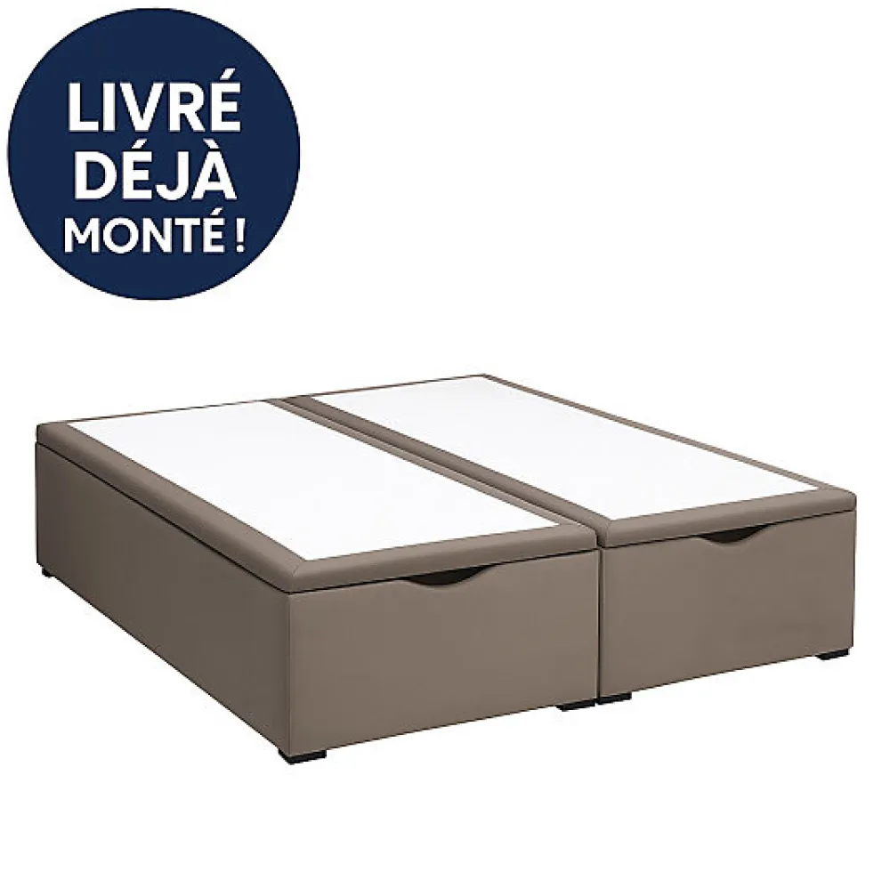 Alitea Hotel Sommier COFFRE IRIS 90x190 Lattes* Sommier