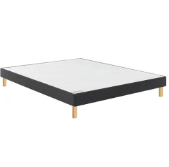 Sommier CONFORT FERME VIGOROSO DECO 160x200 Enduit Moka Lattes>Bultex Hot