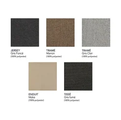Bultex Sommier CONFORT MEDIUM MEDIANO 100x200 Jersey Gris foncé Lattes* Sommier