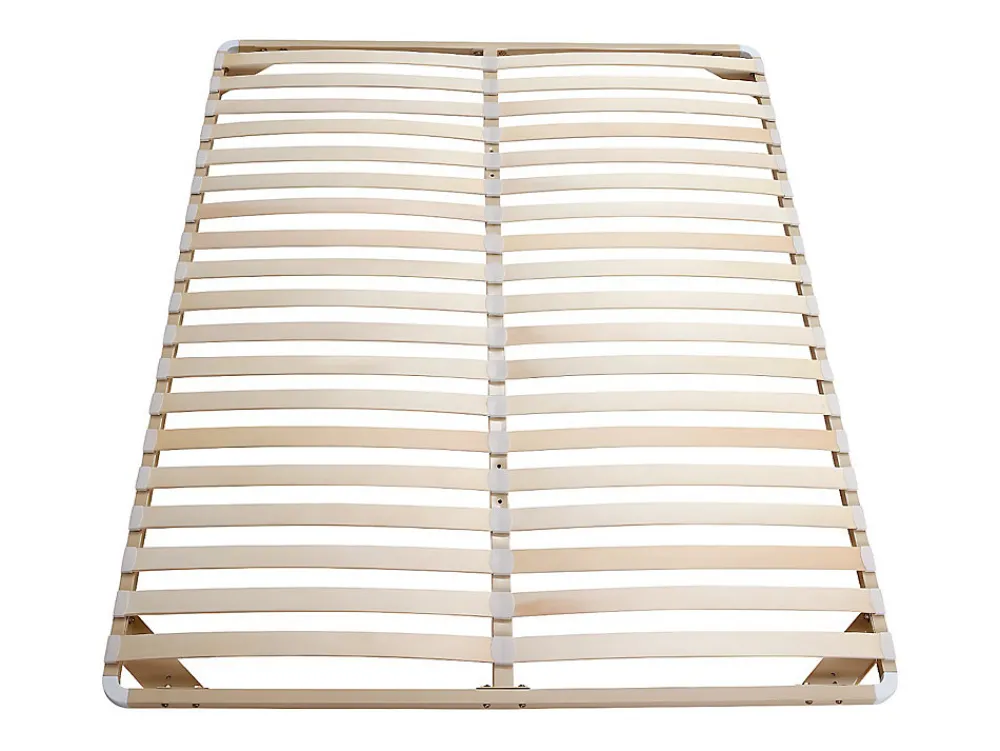 Sommier cadre à lattes 140 x 190 cm - 2x19 lattes - Sans pieds - Beige - KALISTA de YSMÉE>Vente-unique New