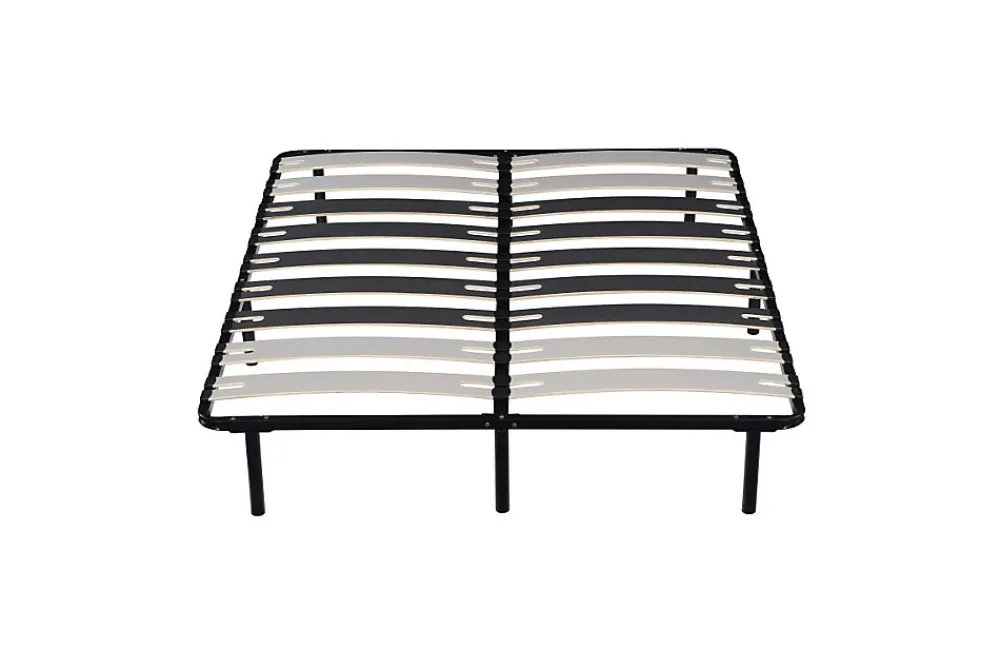 Sommier cadre a lattes 180x200x29 cm - solide et confortable - montage rapide et facile - soutien optimal - - design moderne>Literie Julien Sale