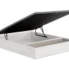 Sommier coffre avec tiroir 140 x 190 cm - Blanc - HESTIA de YSMÉE>Vente-unique Online