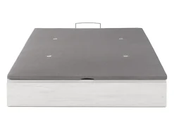 Sommier coffre avec tiroir 140 x 190 cm - Blanc - HESTIA de YSMÉE><noscript><img width=