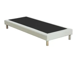 Sommier déco tapissier 90 x 190 cm - Beige - KOZANI de YSMÉE>Vente-unique Outlet