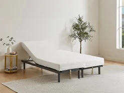 Sommier de relaxation lattes 3 plans de couchage - 80 x 200 cm - RUOTI de YSMÉE><noscript><img width=