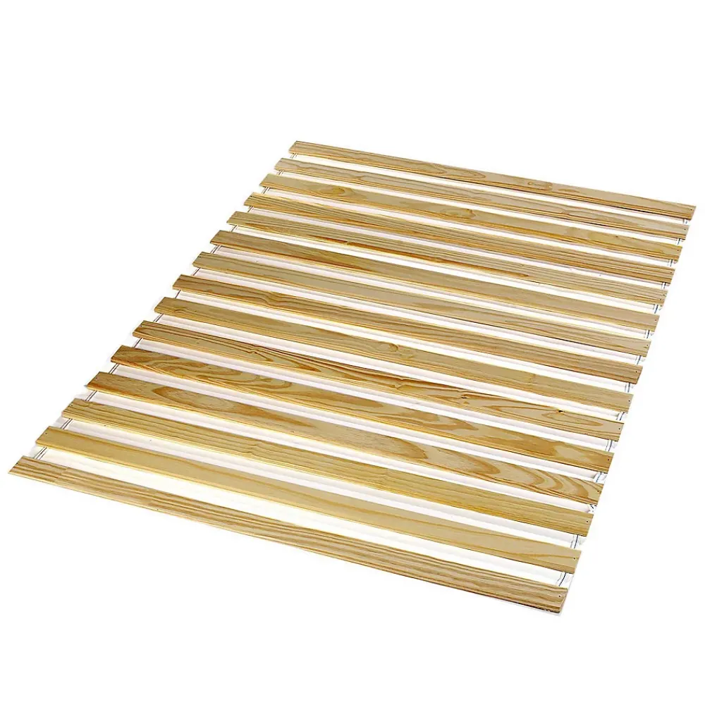 Idimex Sommier en pin massif, 15 lattes sans cadre, couchage 140 x 200 cm* Sommier