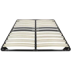Sommier Ergonomique à Lattes Avec Zone Lombaire Renforcée 200x200 Cm><noscript><img width=