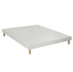 Essenzia Sommier TRADITION GRAPHIC 13cm Blanc 160x210 Lattes* Sommier