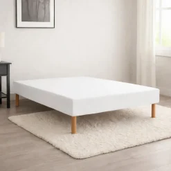 Sommier TRADITION GRAPHIC 19cm Blanc 160x190 Lattes>Essenzia Best