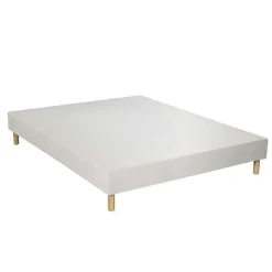 Sommier TRADITION GRAPHIC 19cm Blanc 140x220 Lattes><noscript><img width=