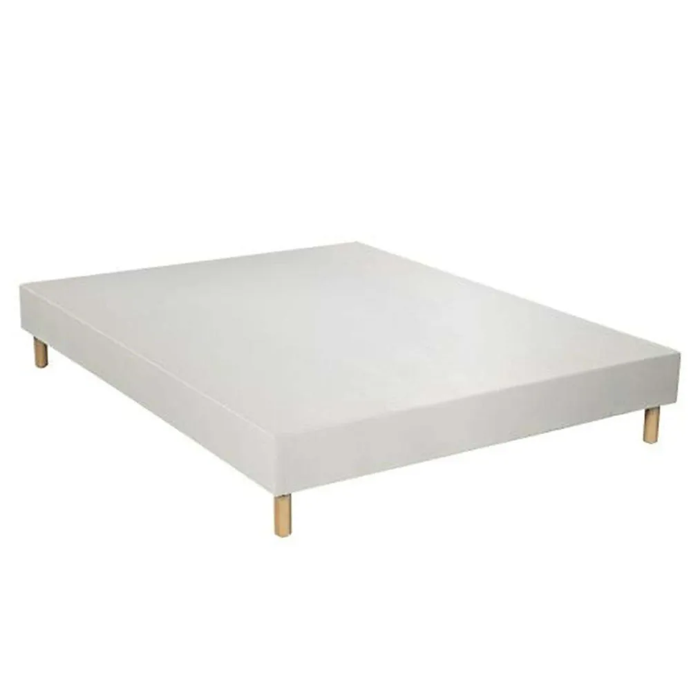 Sommier TRADITION GRAPHIC 19cm Blanc 140x220 Lattes>Essenzia Sale