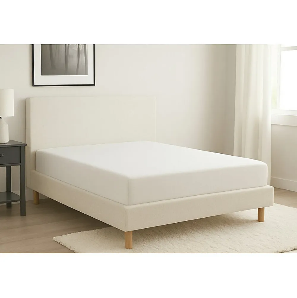 Essenzia Sommier TRADITION GRAPHIC 19cm Couleur 140x220 Beige Lattes* Sommier
