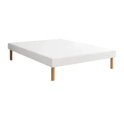 Essenzia Sommier TRADITION GRAPHIC 13cm Blanc 100x200 Lattes* Sommier