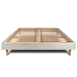 Sommier Kit Bouclette Beige 150x190 H29cm><noscript><img width=
